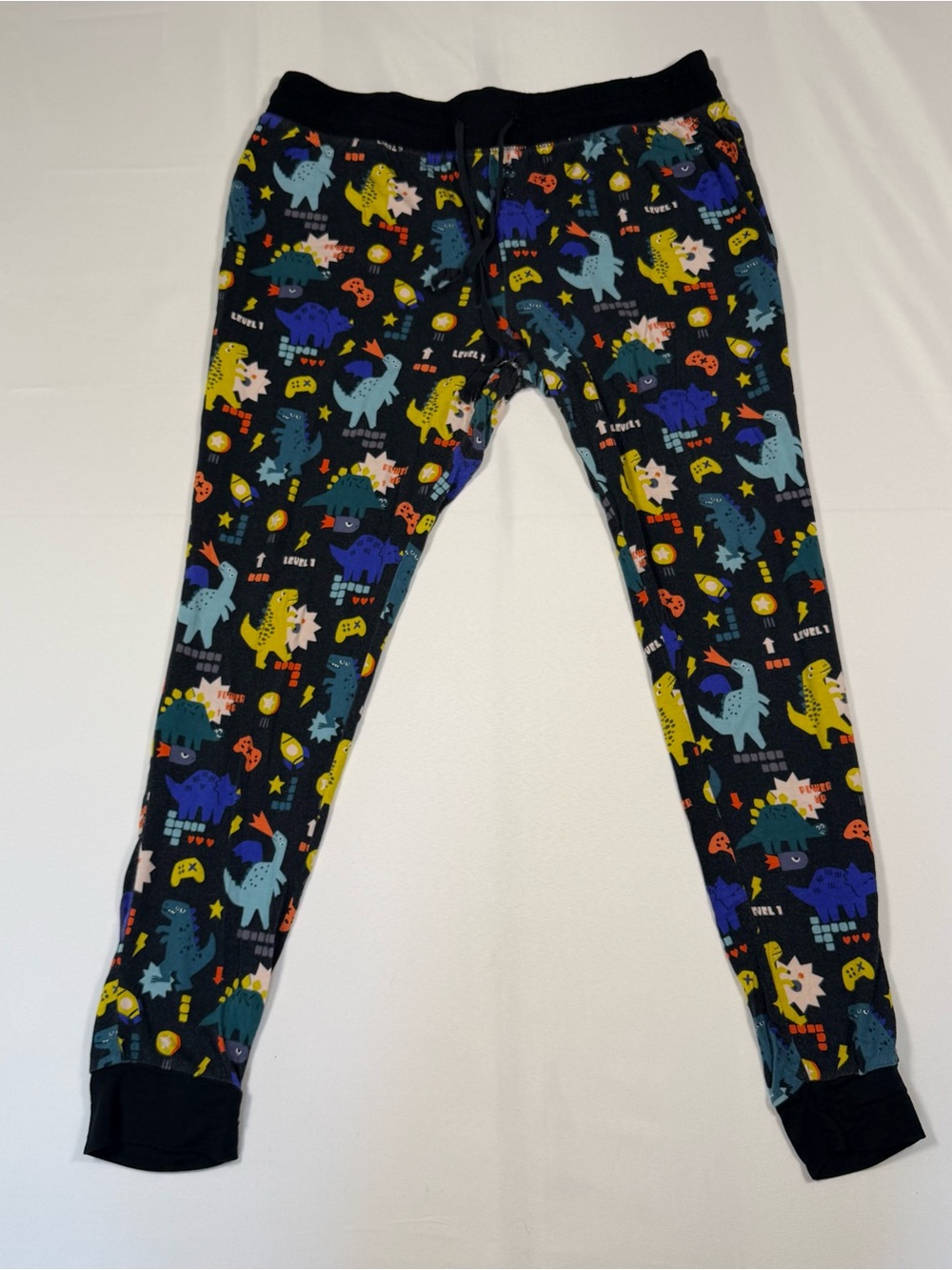 Little Sleepies Pajama Pants in Dinosaur Print Size M